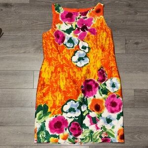 Jones New York Vibrant Floral Dress